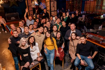 Beefeater Bar Актау Farewell party